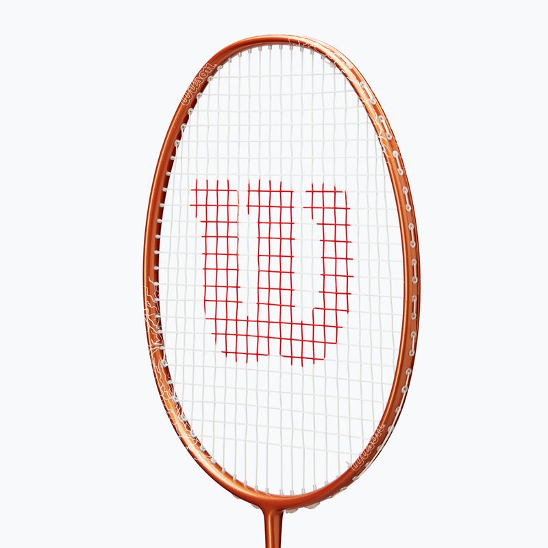 Badmintono raketė Wilson Vertex 300 bronze/white 5