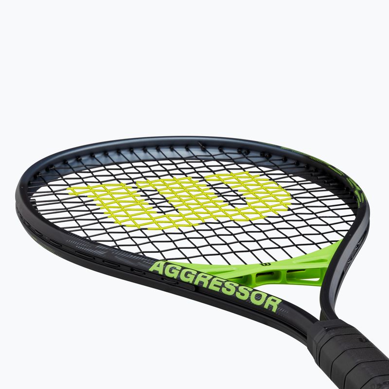 Teniso raketė Wilson Aggressor black/ green 5