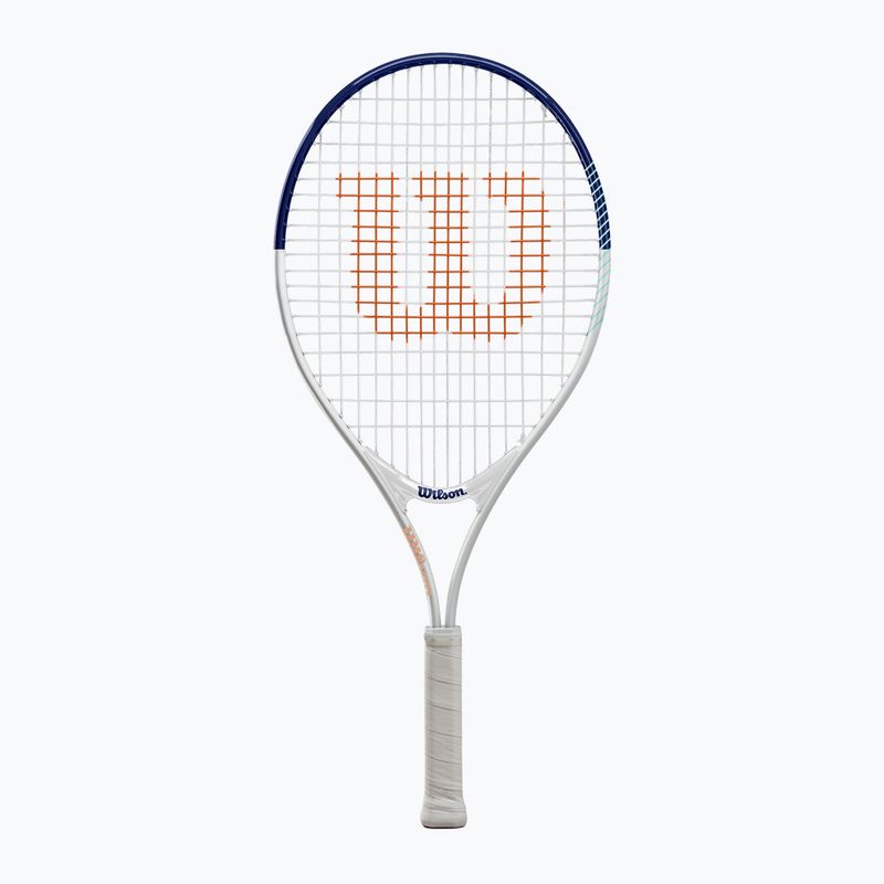 Vaikiškas teniso rinkinys Wilson Roland Garros Elite Kit 23 white/navy