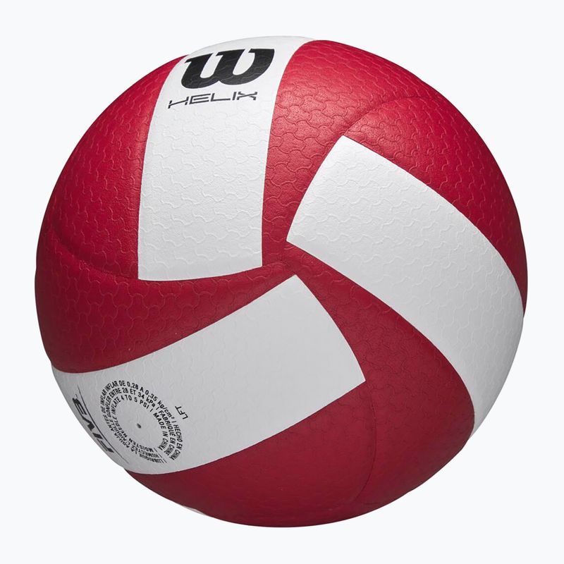 Tiklinio kamuolys Wilson Helix Game Ball red/white dydis 5 2