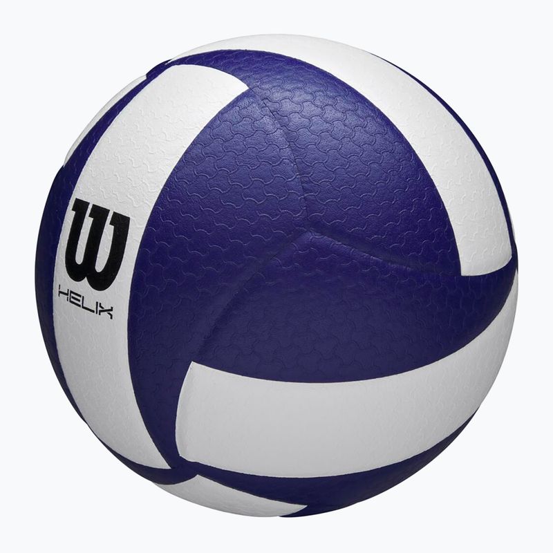 Tiklinio kamuolys Wilson Helix Game Ball blue/white dydis 5 2