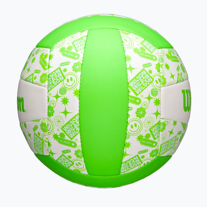 Tinklinio kamuolys Wilson Stamp green/white dydis 5 4
