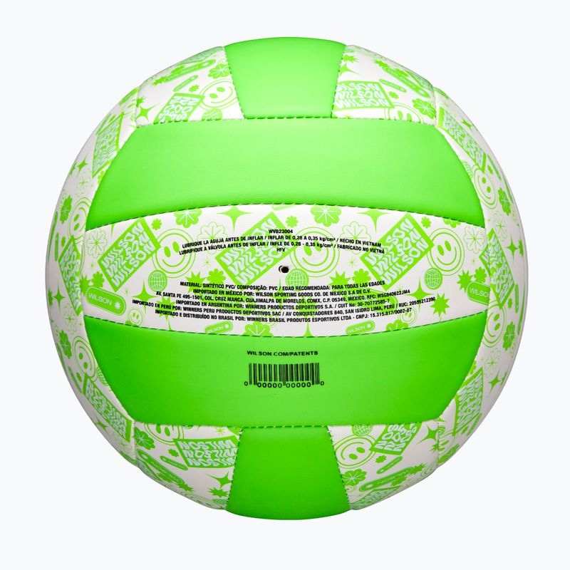 Tinklinio kamuolys Wilson Stamp green/white dydis 5 5