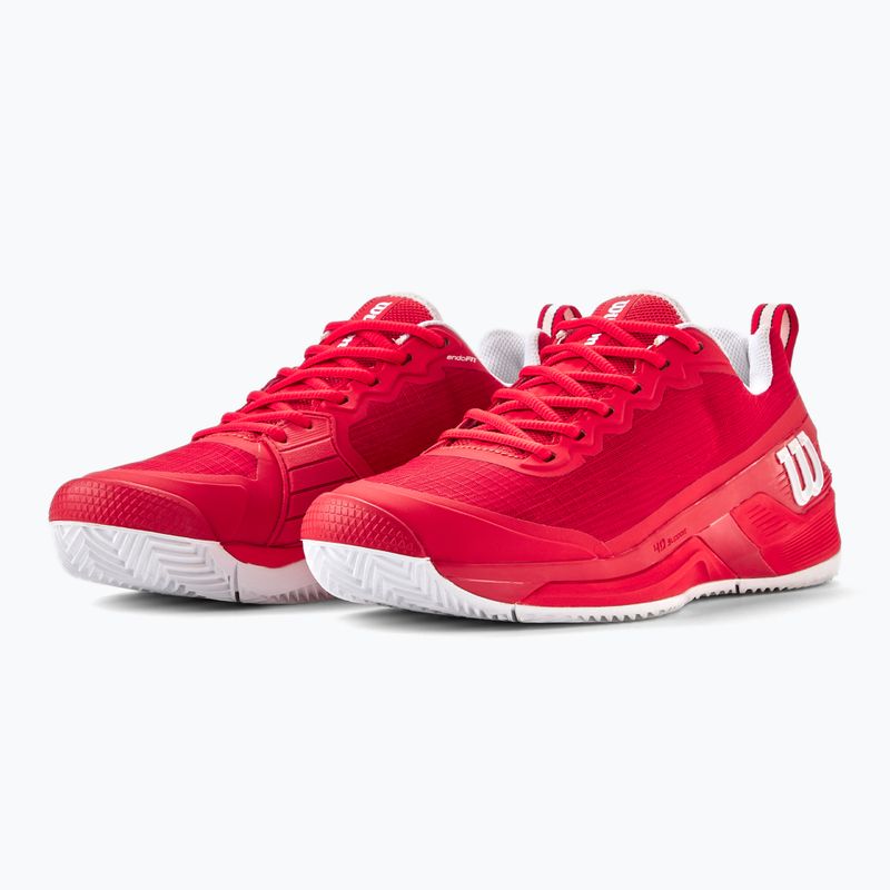 Vyriški teniso batai Wilson Rush Pro 4.5 Clay infrared/ infrared/ white 17