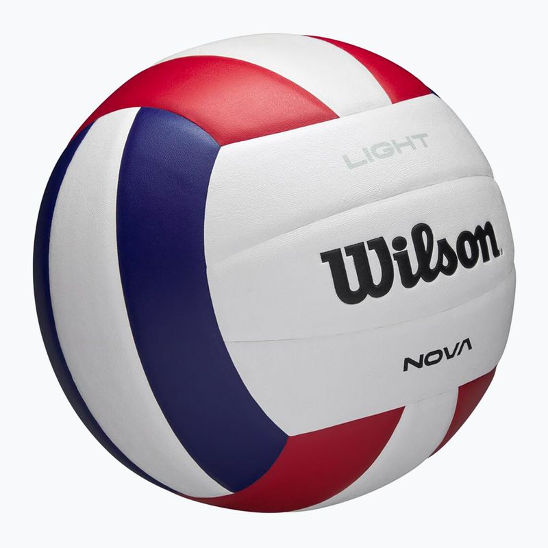 Tinklinio kamuolys Nova Light white/red/navy dydis 5 2