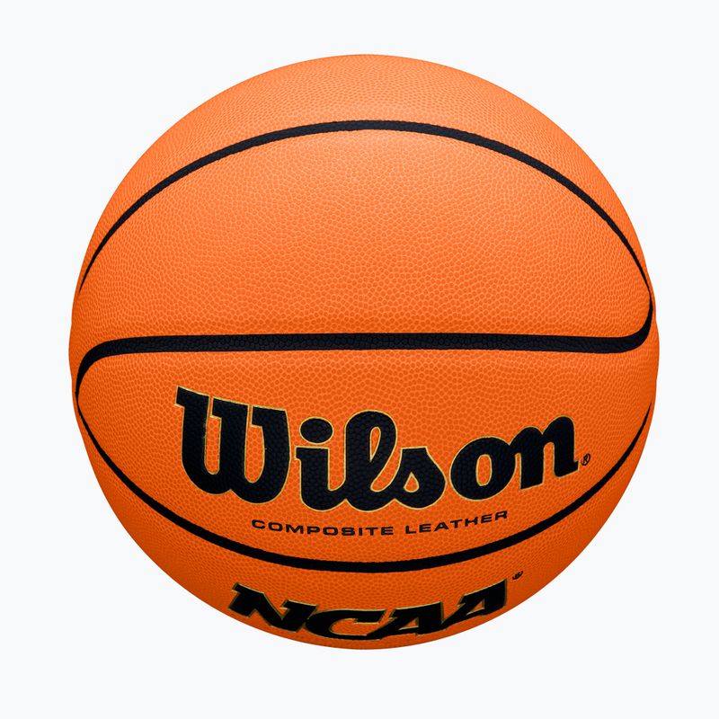 Krepšinio kamuolys Wilson NCAA Replica Game orange dydis 7 5