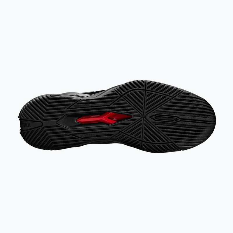 Vyriški teniso batai Wilson Rush Pro Extra Duty black/ black/ white 12