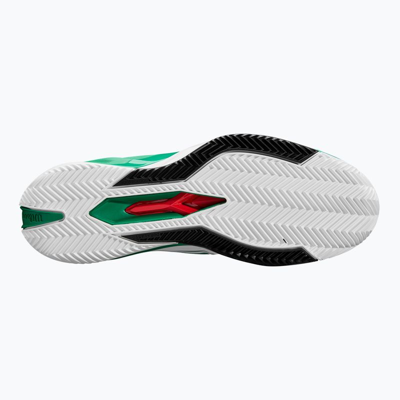 Vyriški teniso batai Wilson Rush Pro 4.5 Clay white/ bosphorus/ black 12