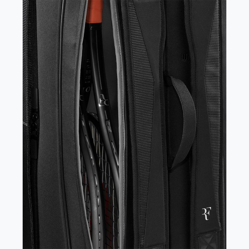 Teniso krepšys Wilson Roger Federer Tournament 15Pk black 10