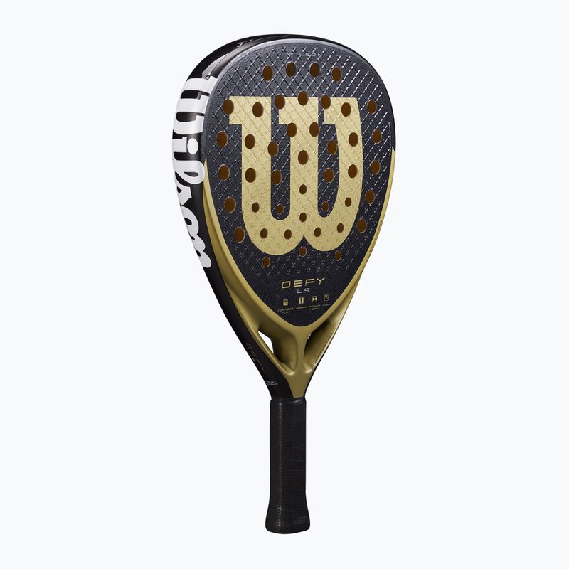 Padelio raketė Wilson Defy LS black/ gold 2