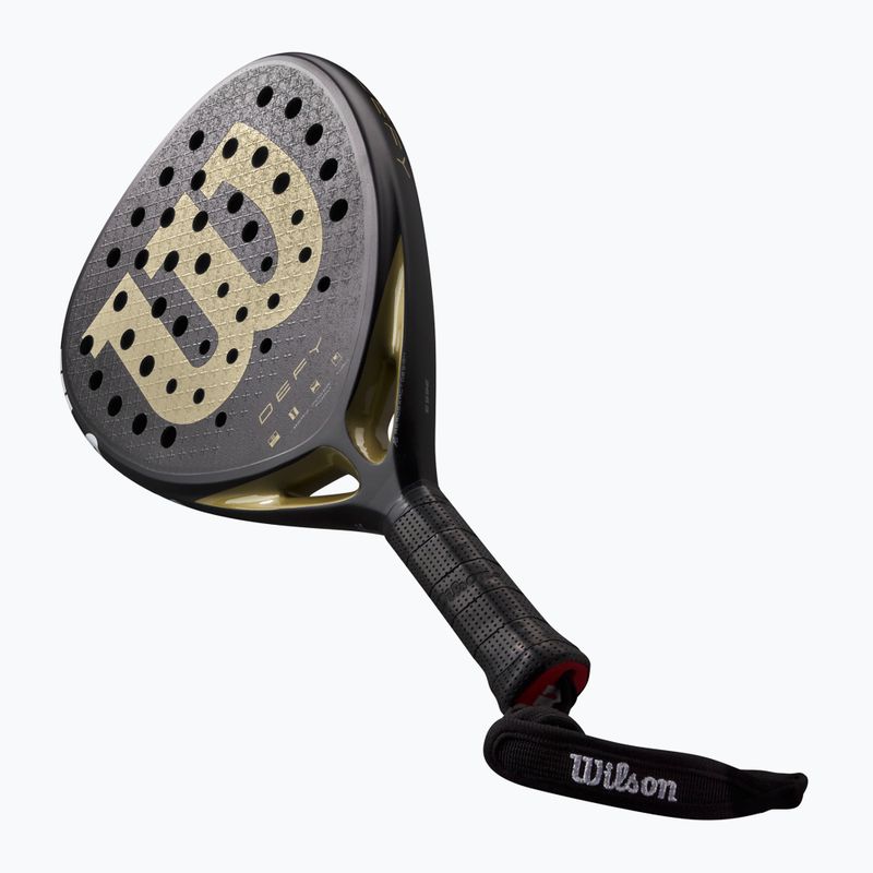 Padelio raketė Wilson Defy V1 black/ gold 5