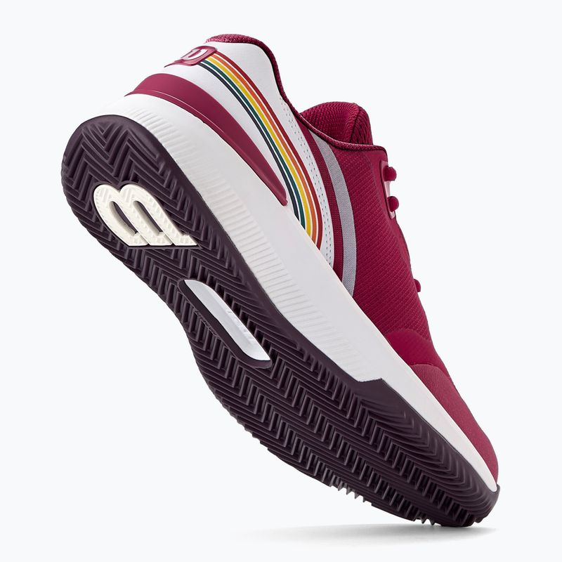 Moteriški teniso batai Wilson Intrigue Pro Clay W RG beaujolais/ white/ plum perfect 4