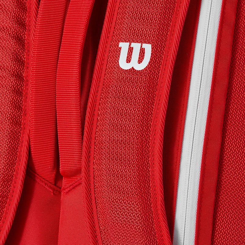 Teniso krepšys Wilson Super Tour Red 9PK red 5
