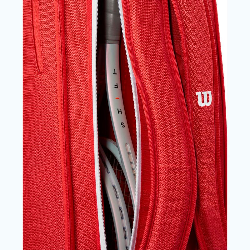Teniso krepšys Wilson Super Tour Red 6PK red 8