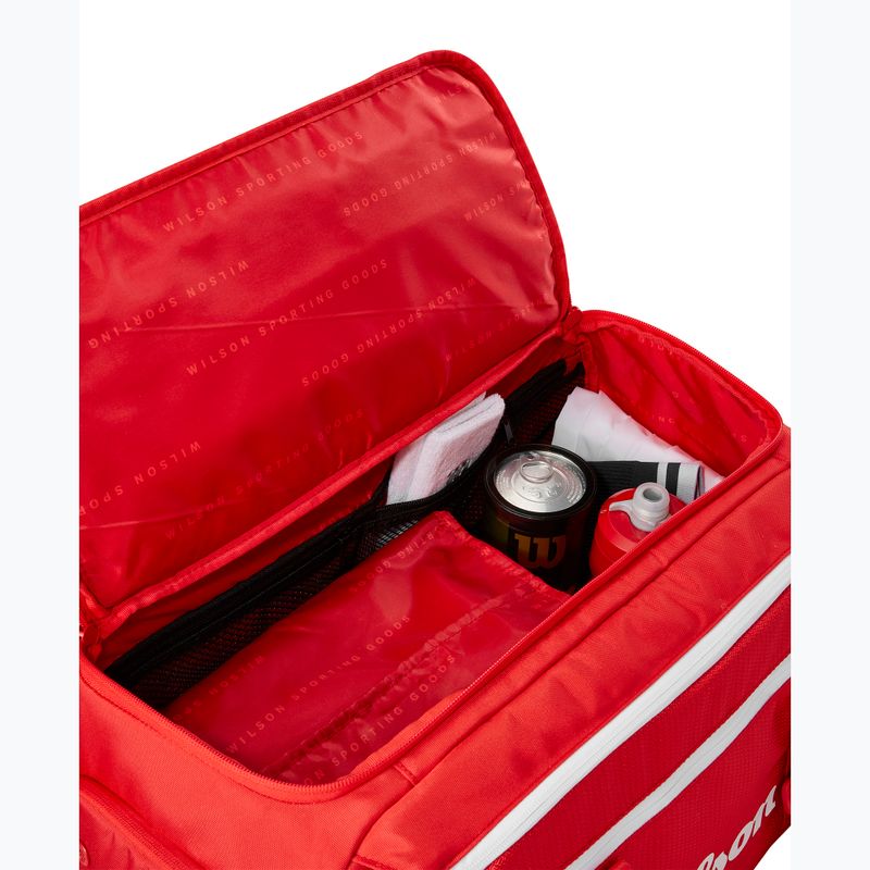 Teniso krepšys Wilson Super Tour Red Small Duffel red 5