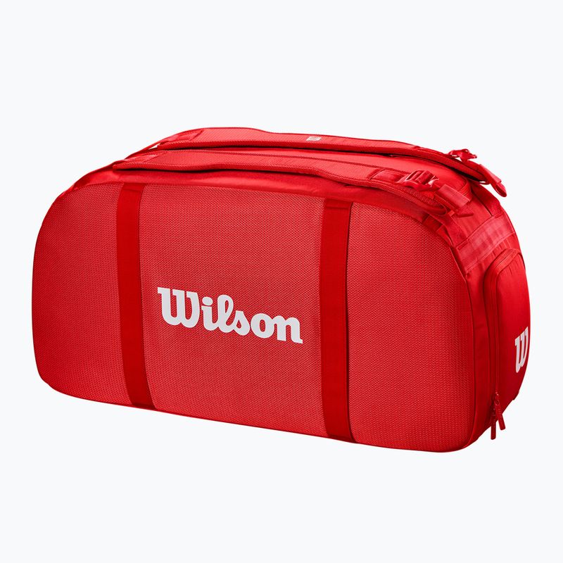 Teniso krepšys Wilson Super Tour Red Coaches Duffel red 2
