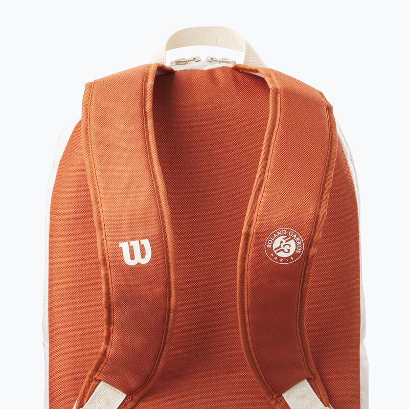 Teniso kuprinė Wilson Roland Garros Team 2025 cream/ clay 3