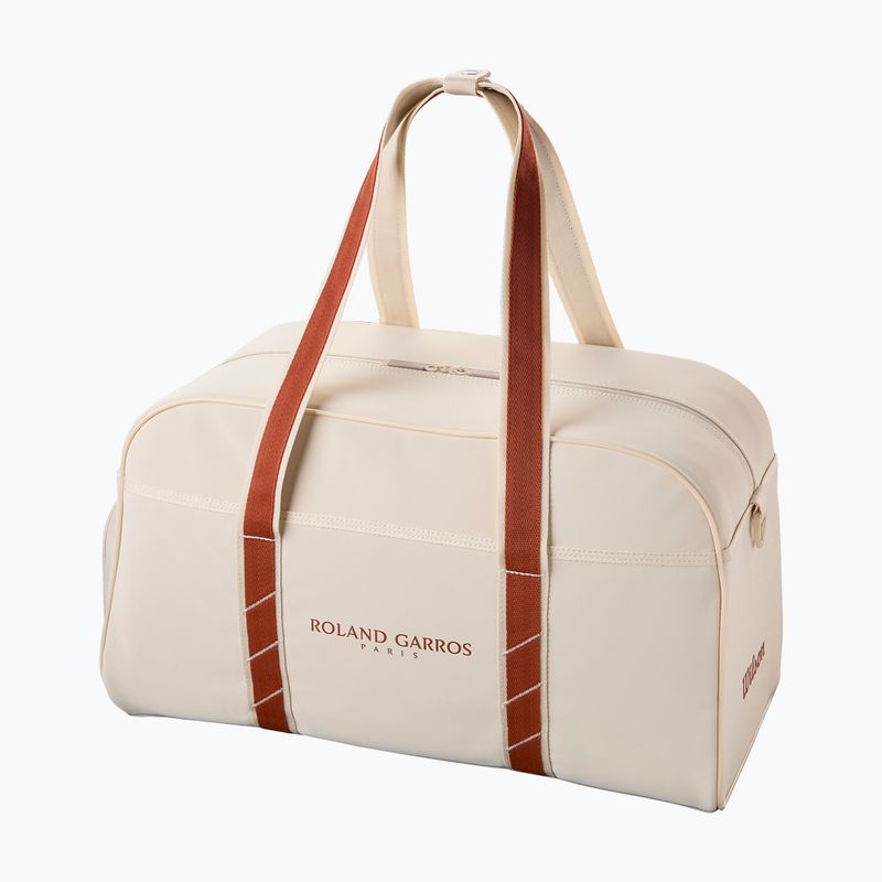 Teniso krepšys Wilson Roland Garros Small Duffel 2025 cream/ clay 2