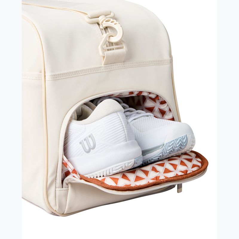 Teniso krepšys Wilson Roland Garros Small Duffel 2025 cream/ clay 4