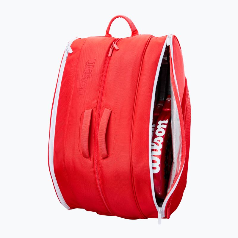 Padelio krepšys Wilson Padel Tour red 3