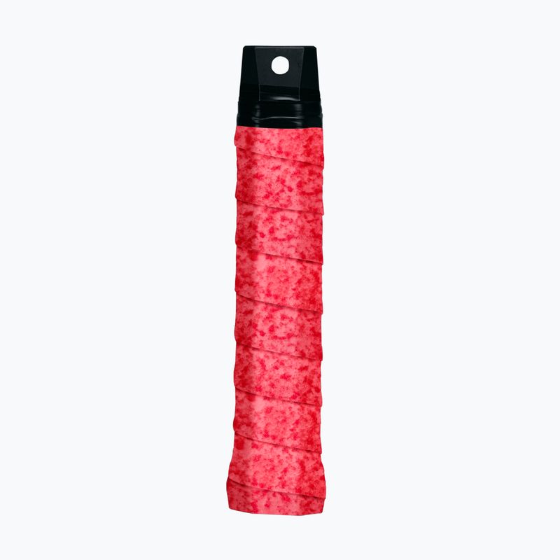 Teniso rakečių apvijos Wilson Absorbx Overgrip 3 vnt. red/white 2