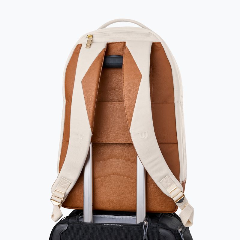 Teniso kuprinė Wilson Roger Federer Lawn Tennis cream 4