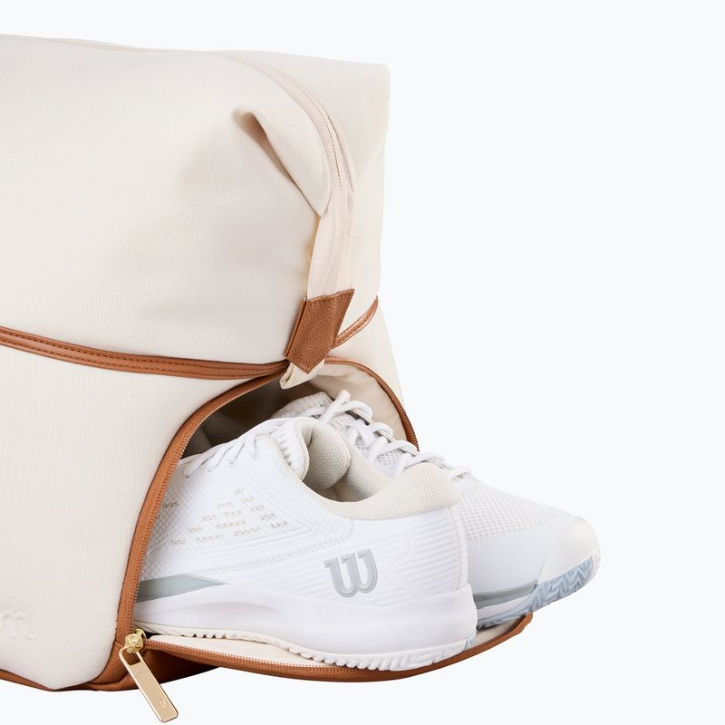 Teniso krepšys Wilson Roger Federer Lawn Practice Duffel 6Pk cream 2