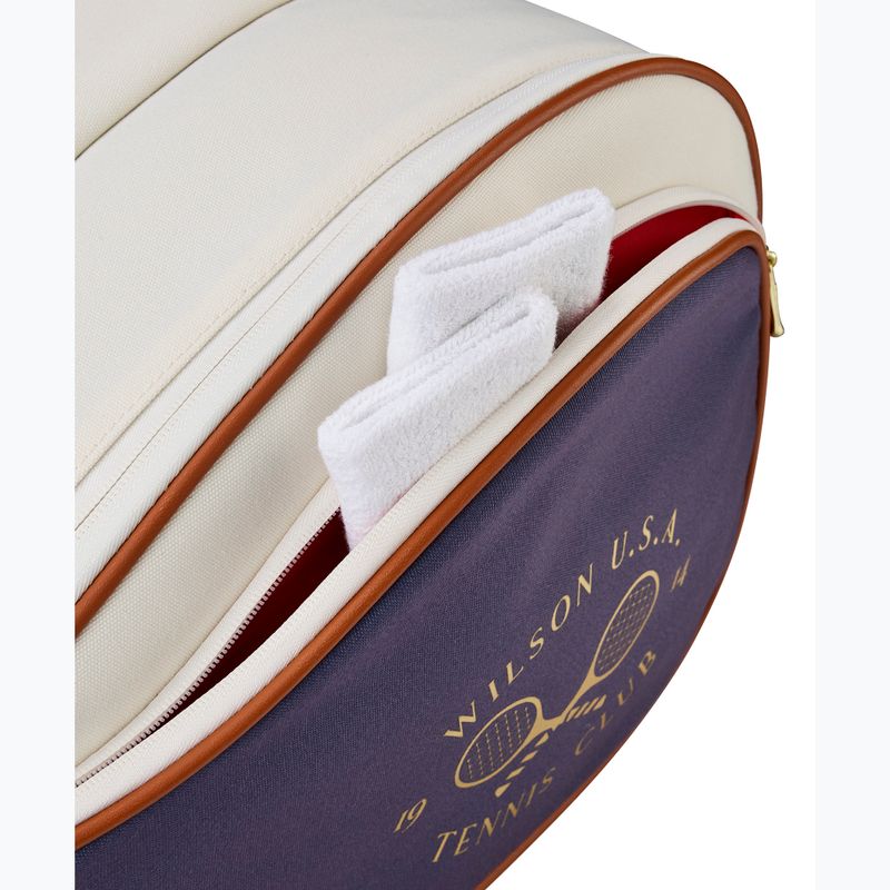Teniso krepšys Wilson Heritage V2 6Pk cream/clay/navy 6