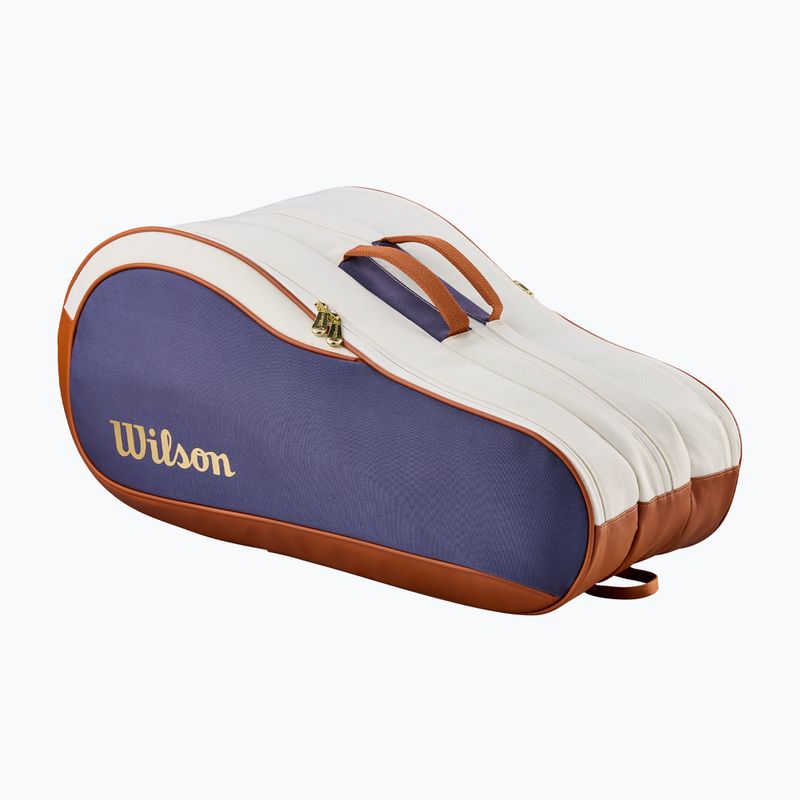 Teniso krepšys Wilson Heritage V2 12Pk cream/clay/navy 2