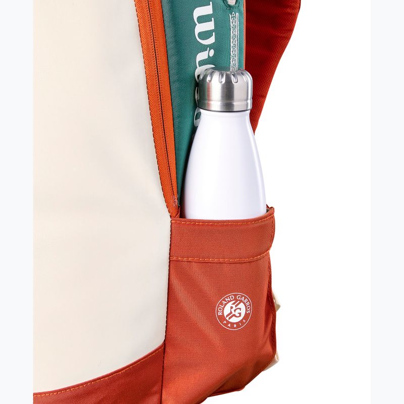 Teniso kuprinė Wilson Roland Garros 2026 cream/clay/green 5