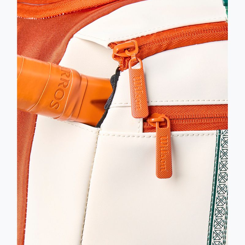 Teniso krepšys Wilson Roland Garros Small Duffel 2026 cream/clay/green 5