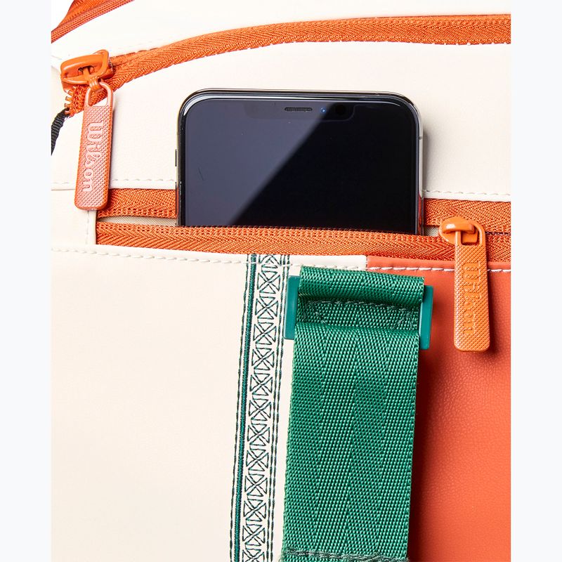 Teniso krepšys Wilson Roland Garros Small Duffel 2026 cream/clay/green 7