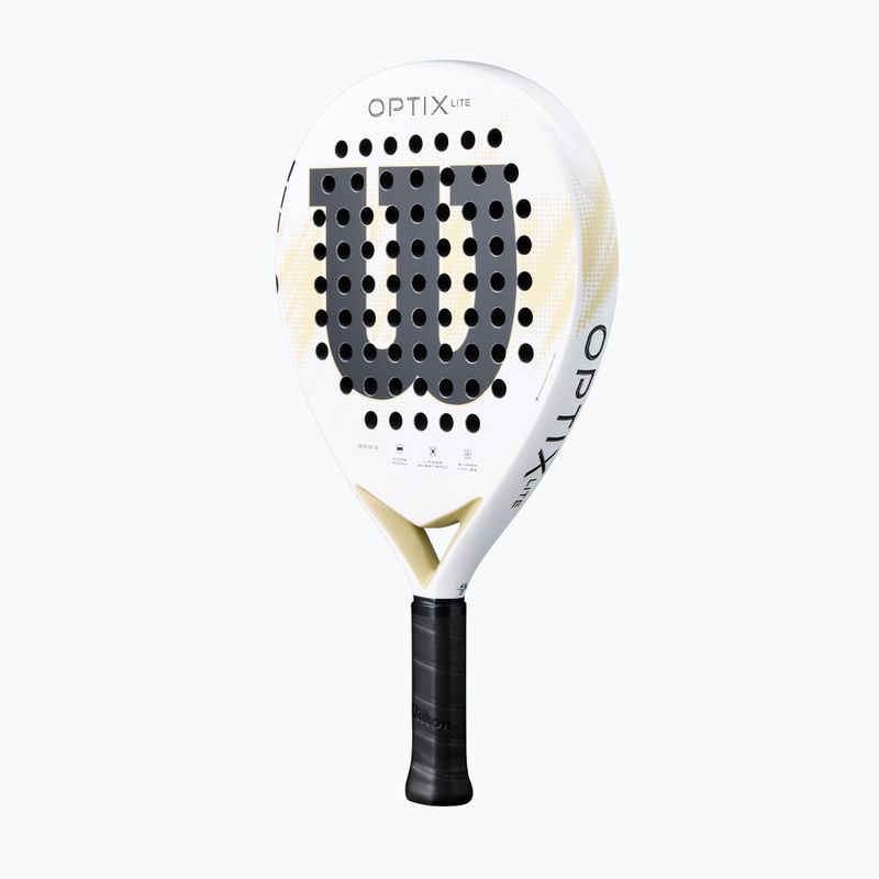 Padelio raketė Wilson Optix V2 Lite white 3