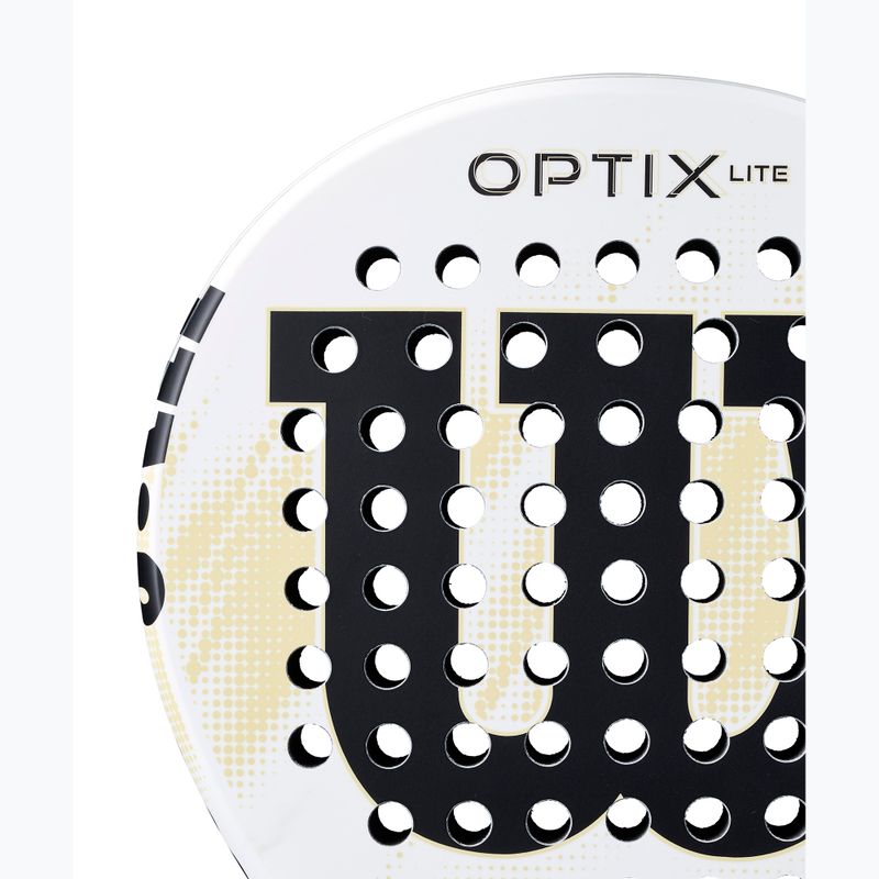 Padelio raketė Wilson Optix V2 Lite white 6