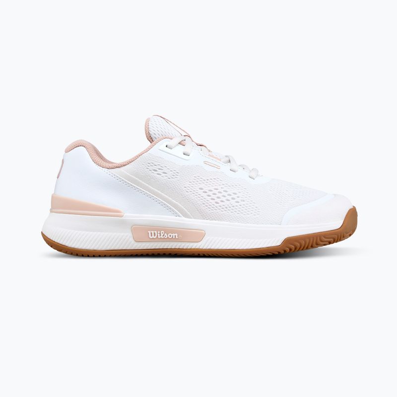 Moteriški teniso batai Wilson Intrigue Pro white/cameo rose/gum 8