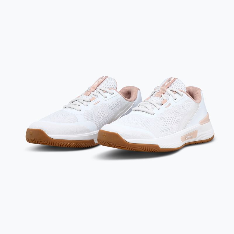 Moteriški teniso batai Wilson Intrigue Pro white/cameo rose/gum 10