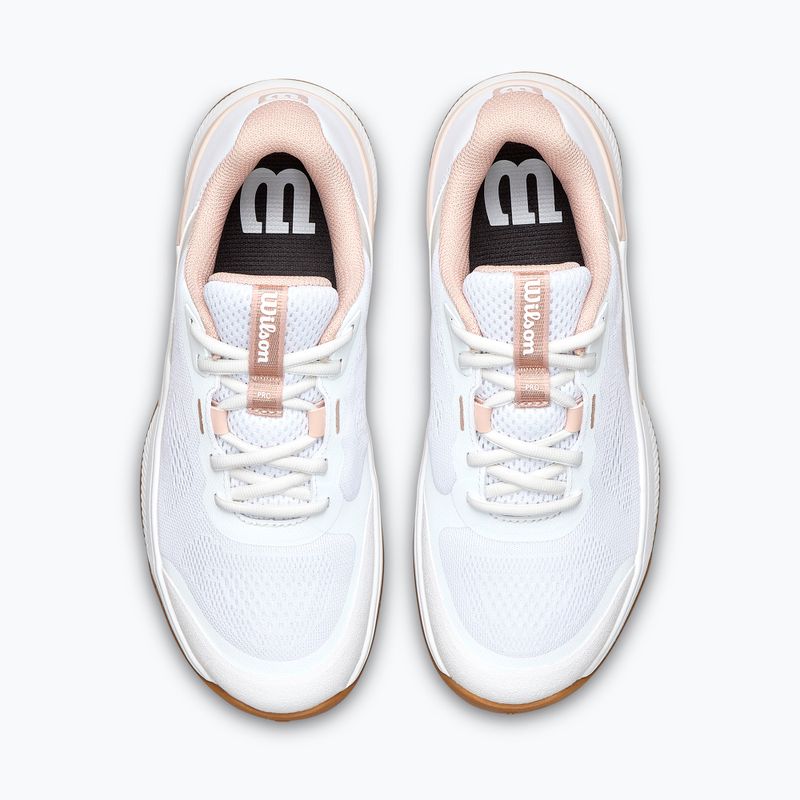 Moteriški teniso batai Wilson Intrigue Pro white/cameo rose/gum 12