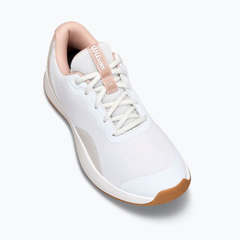 Moteriški teniso batai Wilson Intrigue Lite white/cameo rose/gum 15