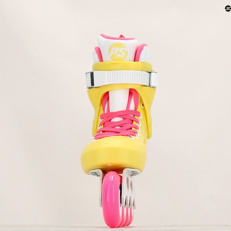 Powerslide moteriški riedučiai Zoom neon yellow 20