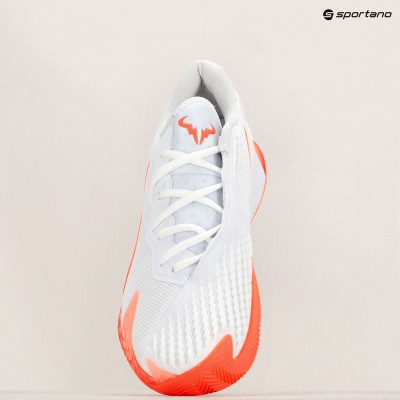 Vyriški teniso bateliai Nike Air Zoom Vapor Cage 4 Rafa Clay white/white/bright mango 9