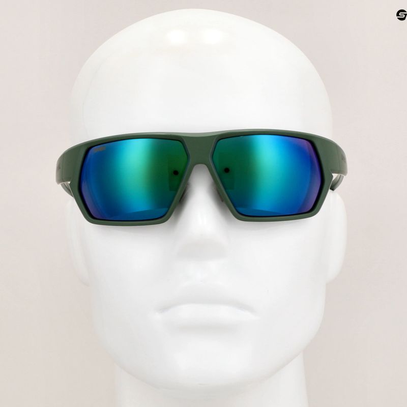 Akiniai nuo saulės UVEX Sportstyle 238 moss matt/mirror green 6