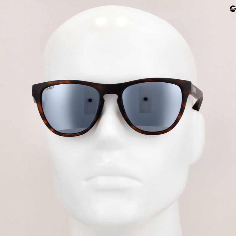 Akiniai nuo saulės UVEX Esntl Spirit havanna matt/mirror silver 6