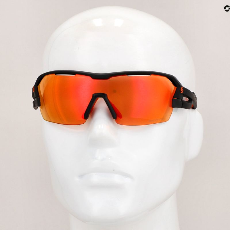 Akiniai nuo saulės SCOTT Spur black matt/orange/red chrome enhancer/clear 6