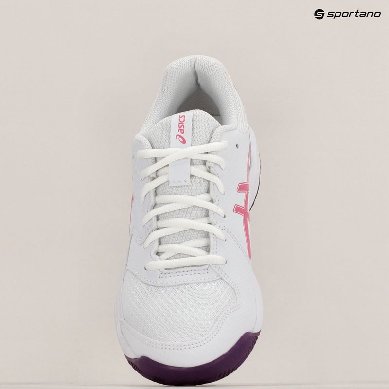 Moteriški padelio batai ASICS Gel-Dedicate 8 white/dragon fruit 12