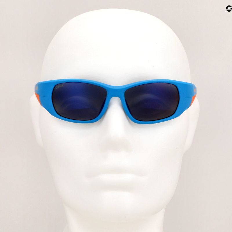 Vaikiški akiniai nuo saulės UVEX Sportstyle 514 blue matt/mirror blue 6