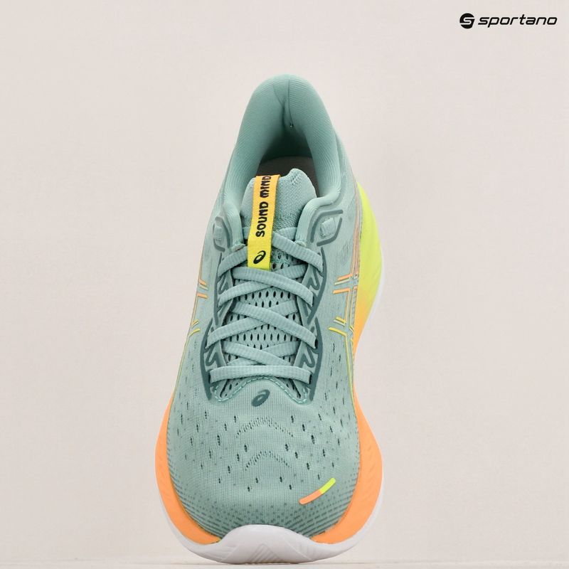 Vyriški bėgimo bateliai ASICS Gel-Cumulus 26 Paris light celadon/safety yellow 17