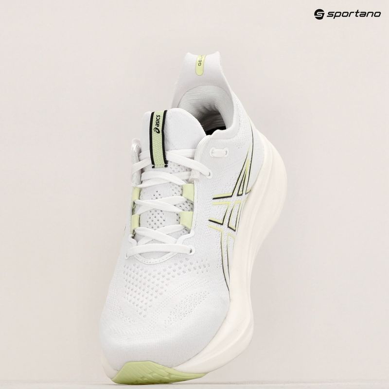 Vyriški bėgimo bateliai ASICS Gel-Nimbus 26 white/birch 9