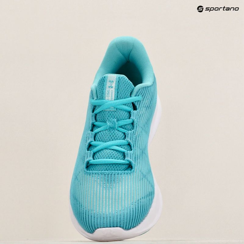 Moteriški bėgimo bateliai Under Armour Charged Speed Swift radial turquoise/circuit teal/white 9