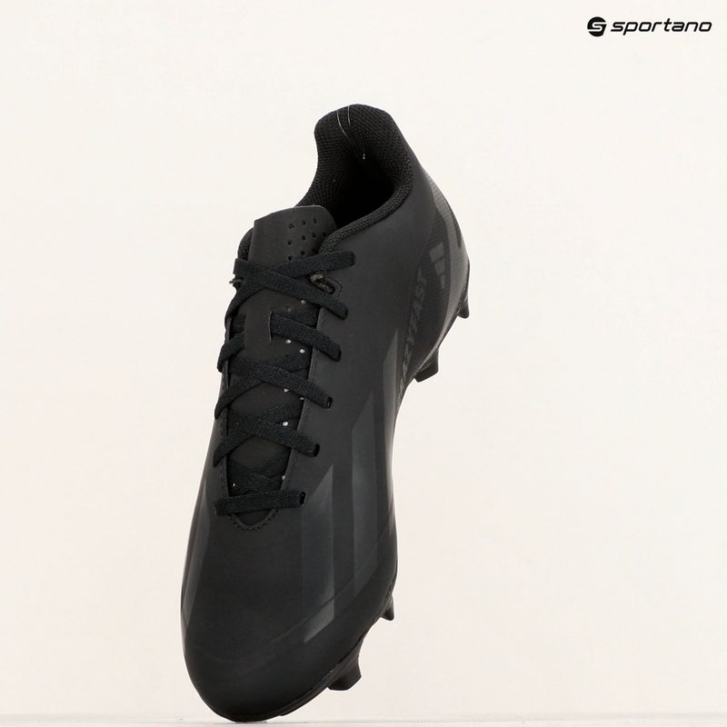 Vyriški futbolo batai adidas X Crazyfast 4 FxG core black 9