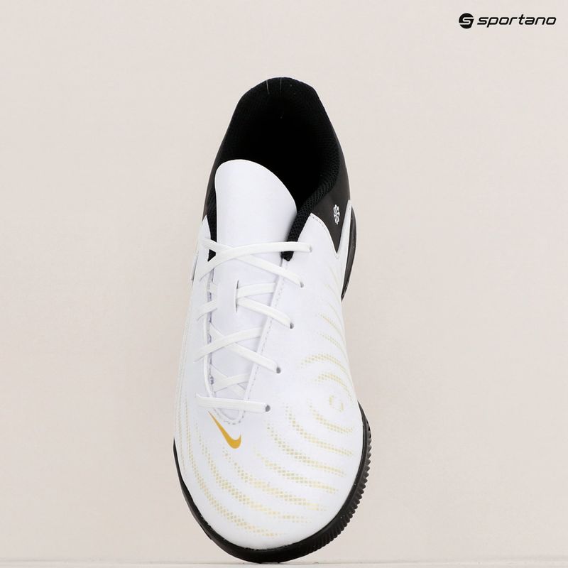 Futbolo batai Nike Phantom GX II Club IC white/metallic gold coin/black 9